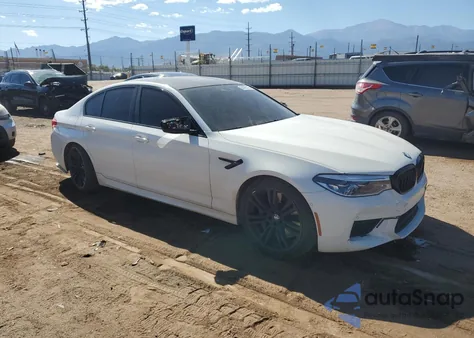 2019 BMW M5 from USA, damaged, VIN WBSJF0C53KB446833